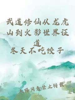 武道修仙從龍虎山到火影世界證道